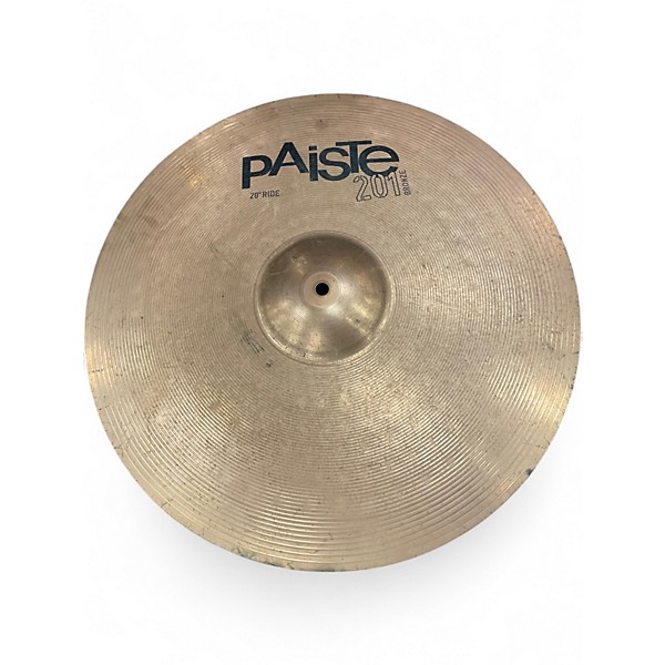 Used Paiste 20in 201 Bronze 20" Ride Cymbal