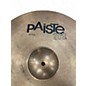Used Paiste 20in 201 Bronze 20" Ride Cymbal