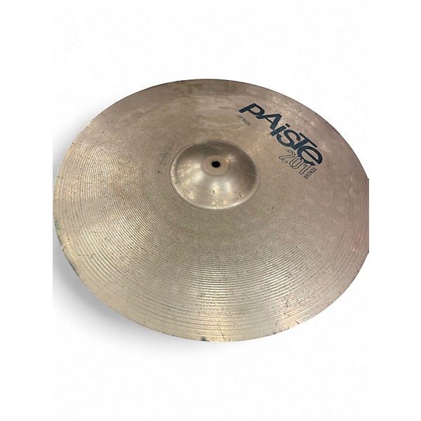 Used Paiste 20in 201 Bronze 20" Ride Cymbal
