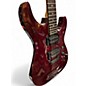 Used Schecter Guitar Research Gryphon Limited Edition Blood Red Solid Body Electric Guitar