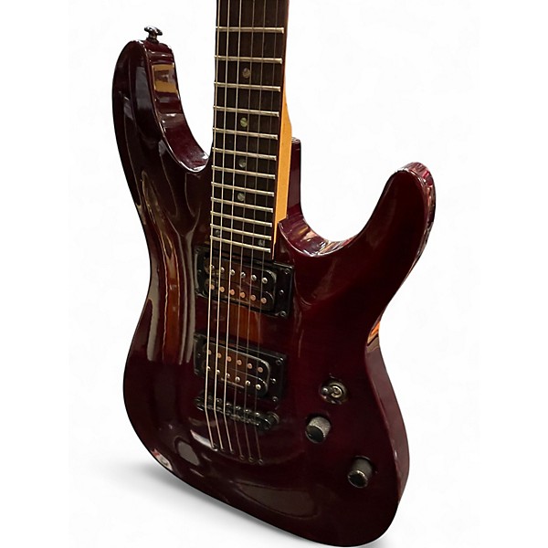 Used Schecter Guitar Research Gryphon Limited Edition Blood Red Solid Body Electric Guitar