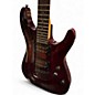 Used Schecter Guitar Research Gryphon Limited Edition Blood Red Solid Body Electric Guitar