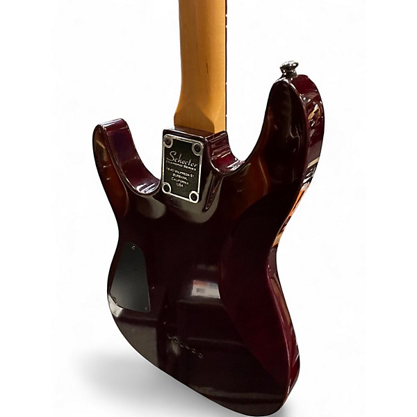 Used Schecter Guitar Research Gryphon Limited Edition Blood Red Solid Body Electric Guitar