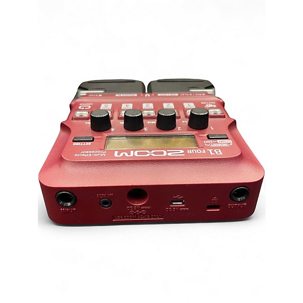 Used Zoom B1 Four Effect Processor