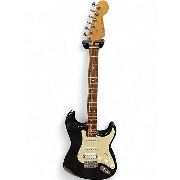 Used Fender Standard Stratocaster Black Solid Body Electric Guitar