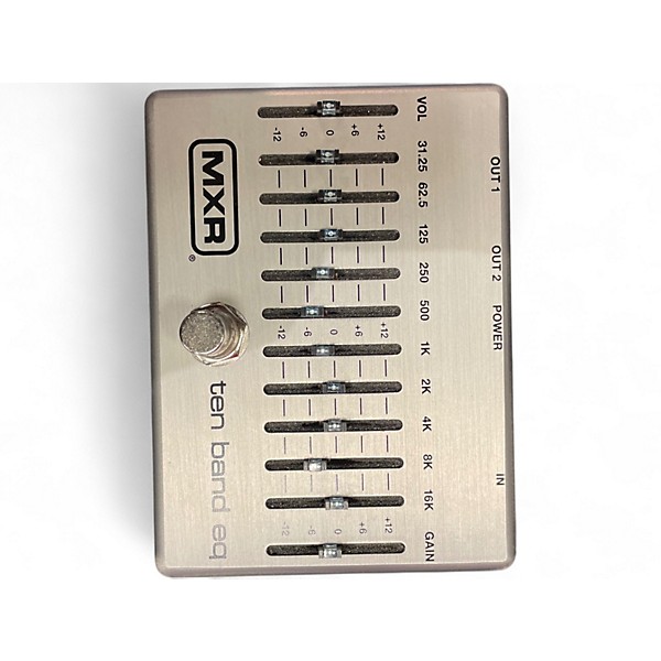 MXR M-108 10バンドEQ m108 MXR M-108 Ten Band Graphic EQ - What To Know & Where To Buy