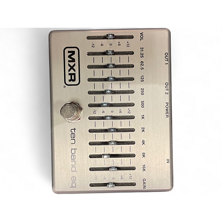 【廃盤】MXR ( エムエックスアール ) / M108 10 Band EQ Used MXR M108 10 Band EQ Pedal | Guitar Center