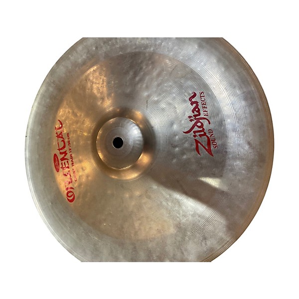 Used Zildjian 12in Oriental China Trash Cymbal