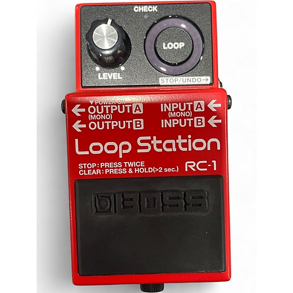 Used BOSS RC1 Loop Station Pedal | Guitar Center