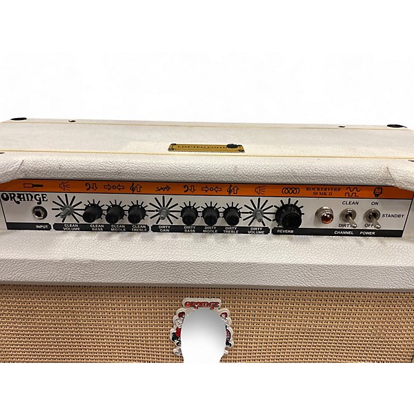 Used Orange Amplifiers Rockerverb RK50HTC MKII 50W Tube Guitar Amp Head