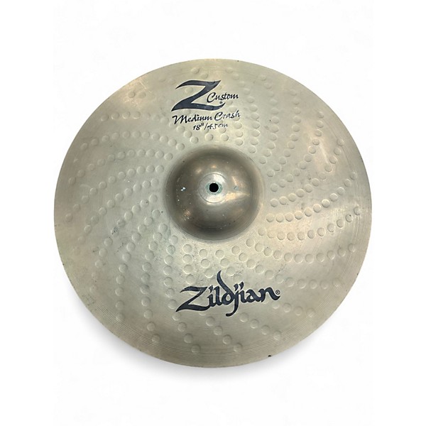 Used Zildjian 18in Z Custom Medium Crash Cymbal 38 | Guitar