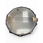 Used Pork Pie 14X6.5 Little Squealer Snare Chrome over Brass Drum