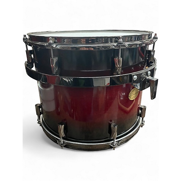 Used Noble & Cooley 9 Piece CD Maple Black Cherry Drum Kit