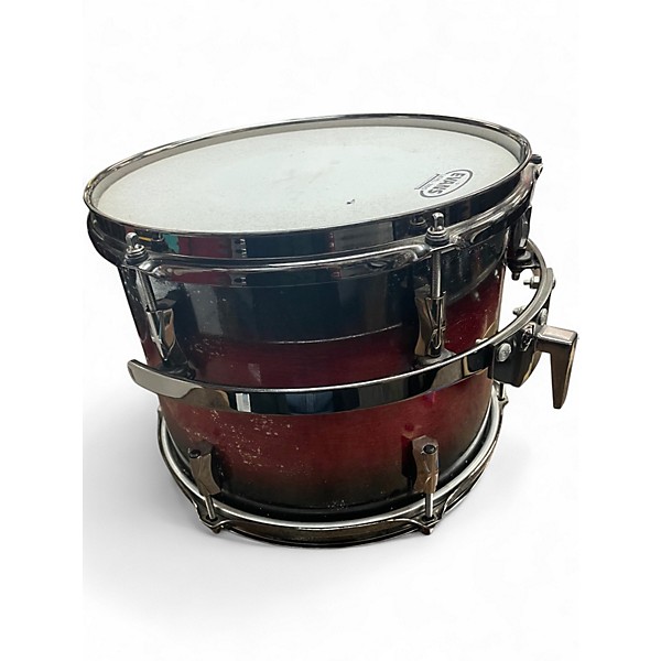 Used Noble & Cooley 9 Piece CD Maple Black Cherry Drum Kit