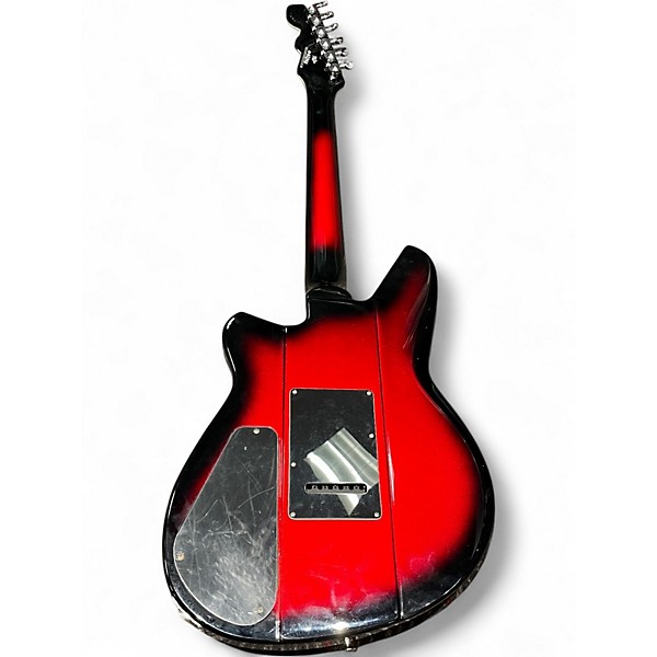 Used Reverend Warhawk DAW Metallic Candy Red Burst Solid Body Electric Guitar
