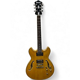 Used Ibanez AS73 Artcore Yellow Hollow Body Electric Guitar