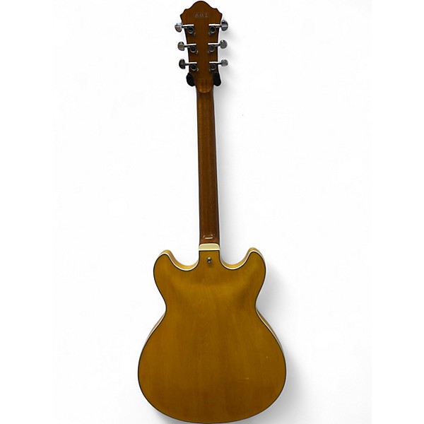 Used Ibanez AS73 Artcore Yellow Hollow Body Electric Guitar