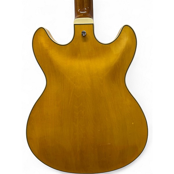 Used Ibanez AS73 Artcore Yellow Hollow Body Electric Guitar