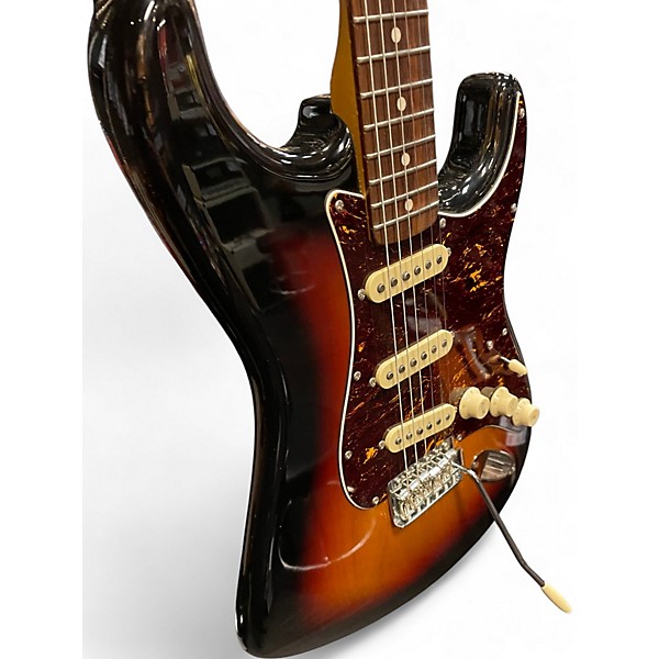 Used Squier Classic Vibe Stratocaster Black Solid Body Electric Guitar