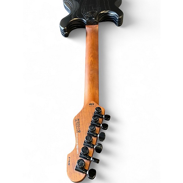 Used ESP LTD SN-1 HT Satin Black Solid Body Electric Guitar