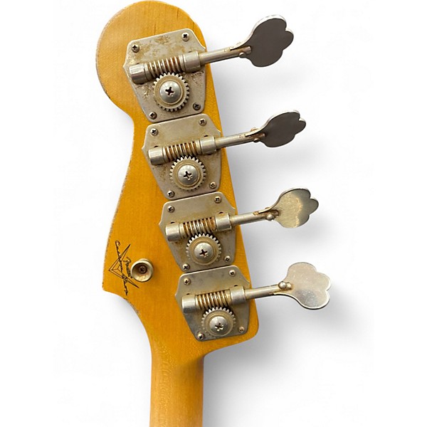 Used Fender 61 JBASS HREL SUNBURST Electric Bass Guitar