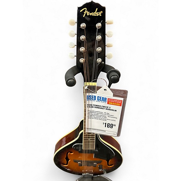 Used Fender FM52E 2 Color Sunburst Mandolin