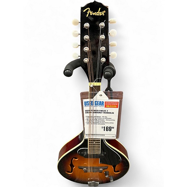 Used Fender FM52E 2 Color Sunburst Mandolin