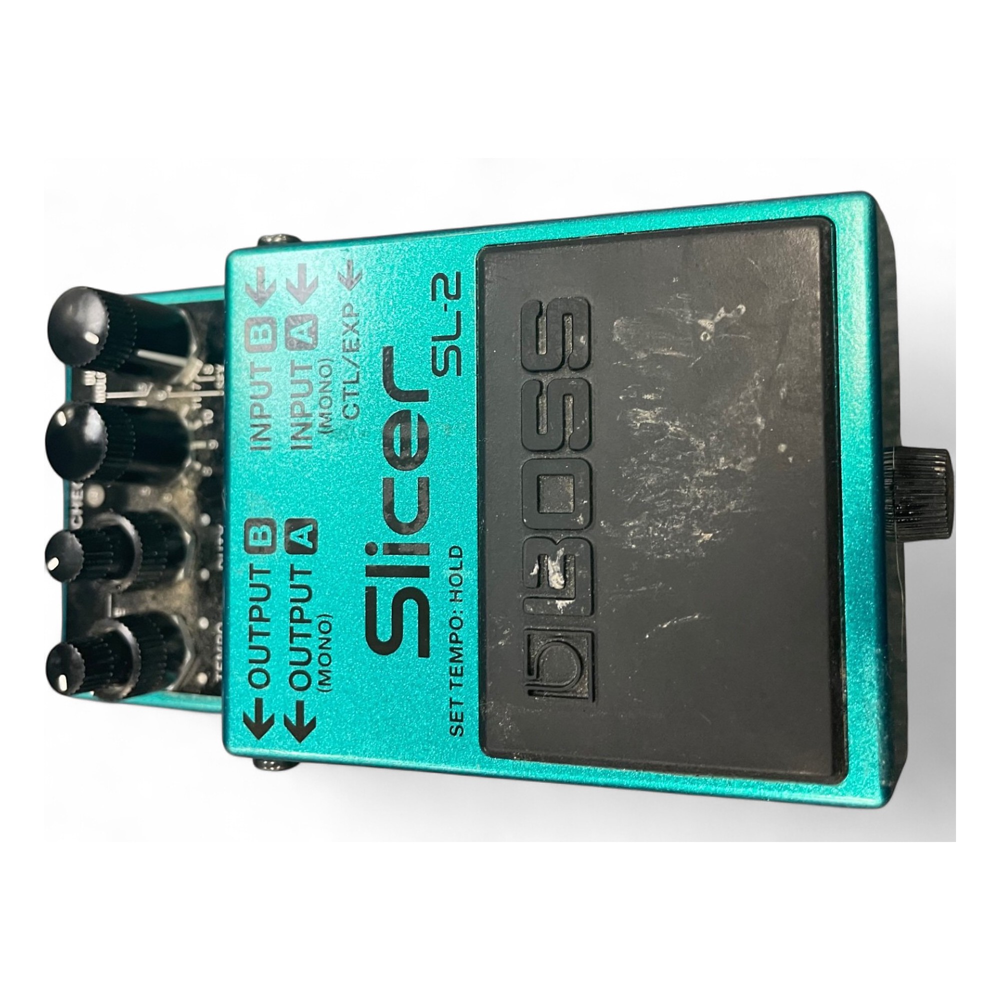ギター BOSS Slicer SL2 BOSS SL-2 Slicer Effects Pedal Mint Green | Guitar Center
