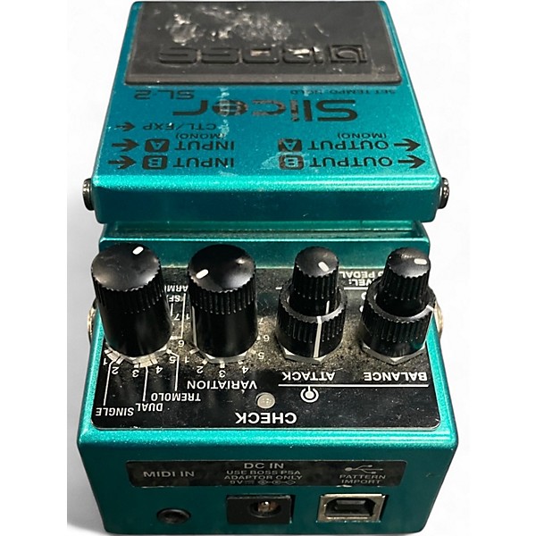 Used BOSS SL2 SLICER Effect Pedal