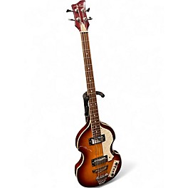 Used Jay Turser TB-2B-VS Violin Burst Electric Bass Guitar