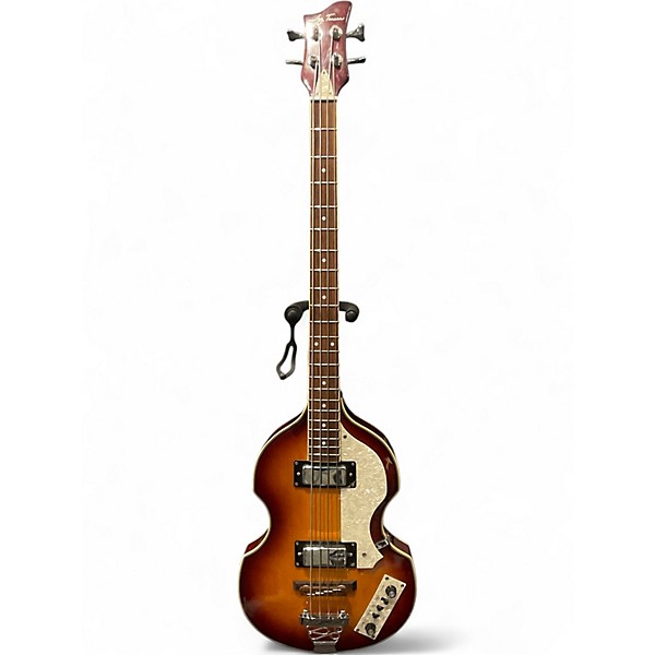 Used Jay Turser TB-2B-VS Violin Burst Electric Bass Guitar