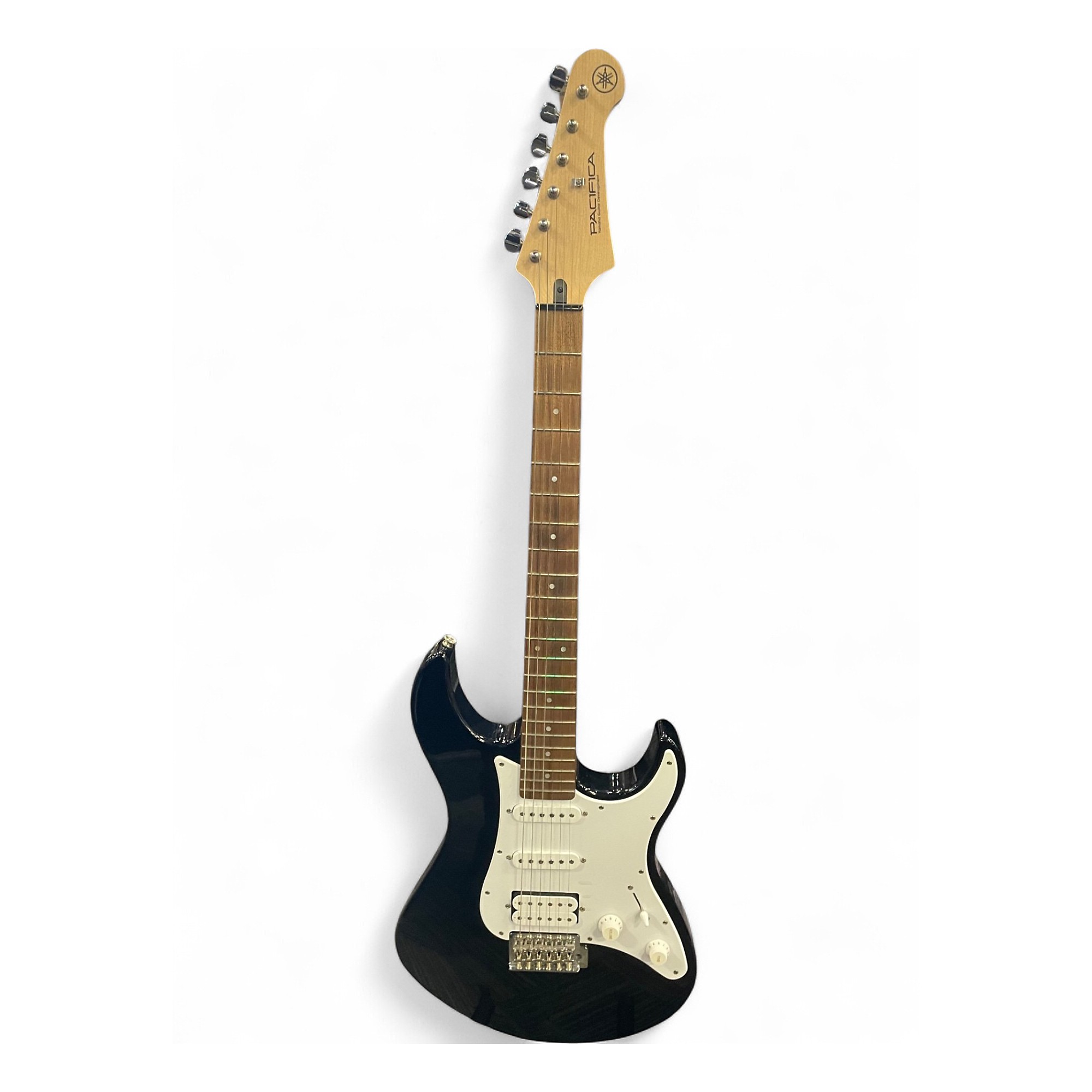 Used Yamaha Pacifica Black Solid Body Electric Guitar Black