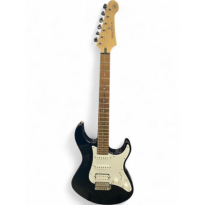 Used Yamaha Pacifica Black Solid Body Electric Guitar Black