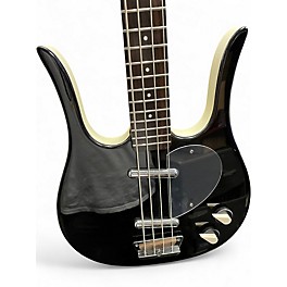 Used Danelectro Dead-On 58 Longhorn Black Electric Bass Guitar