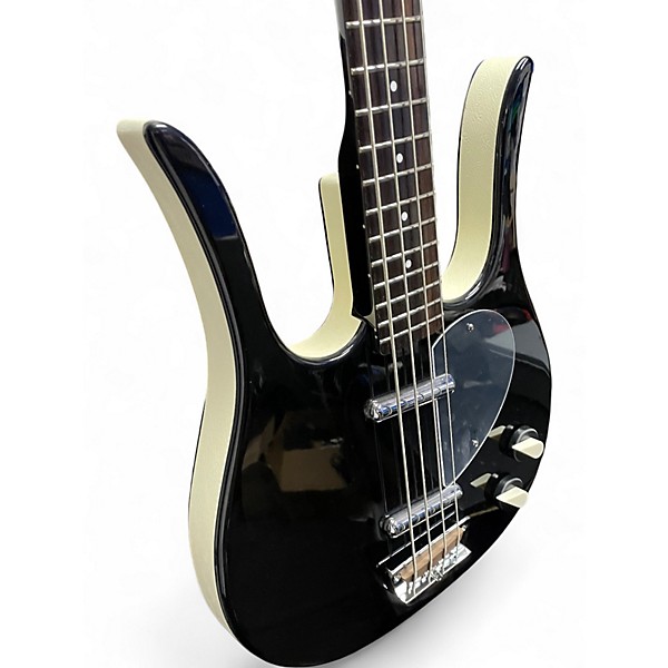 Used Danelectro Dead-On 58 Longhorn Black Electric Bass Guitar