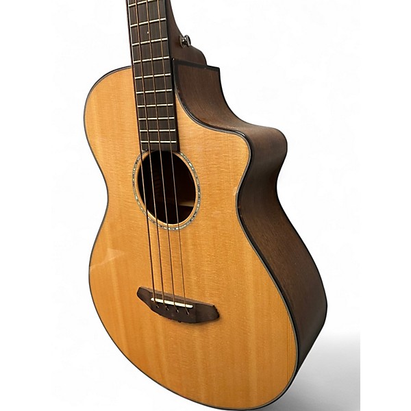 Used Breedlove PURSUIT BASS Natural Acoustic Bass Guitar