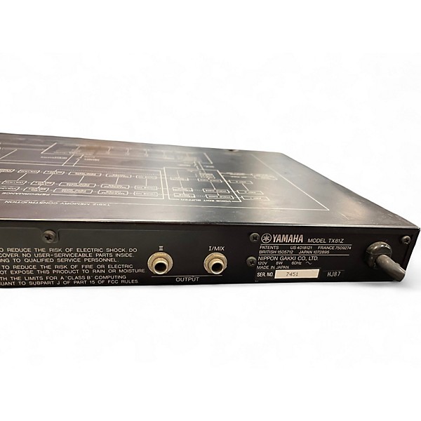 Used Yamaha TX81Z Synthesizer | Guitar Center