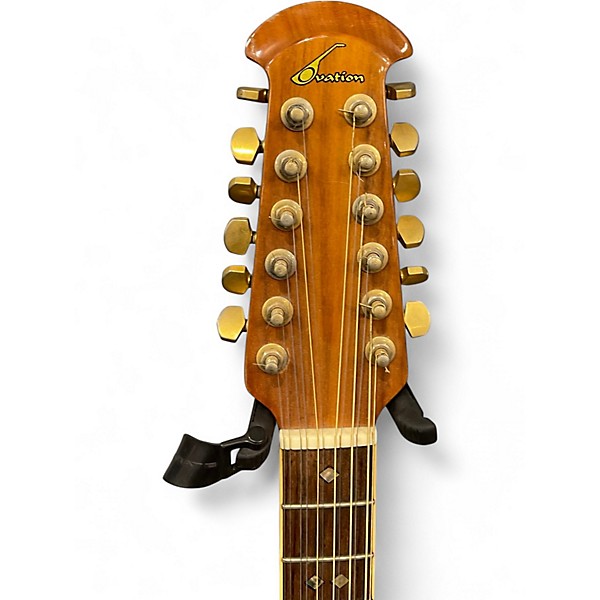 Used Ovation 1515D Natural 12 String Acoustic Electric Guitar