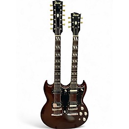 Vintage 1980s Ibanez 2402 6/12 Maroon Solid Body Electric Guitar