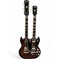 Vintage 1980s Ibanez 2402 6/12 Maroon Solid Body Electric Guitar thumbnail