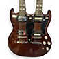 Vintage 1980s Ibanez 2402 6/12 Maroon Solid Body Electric Guitar