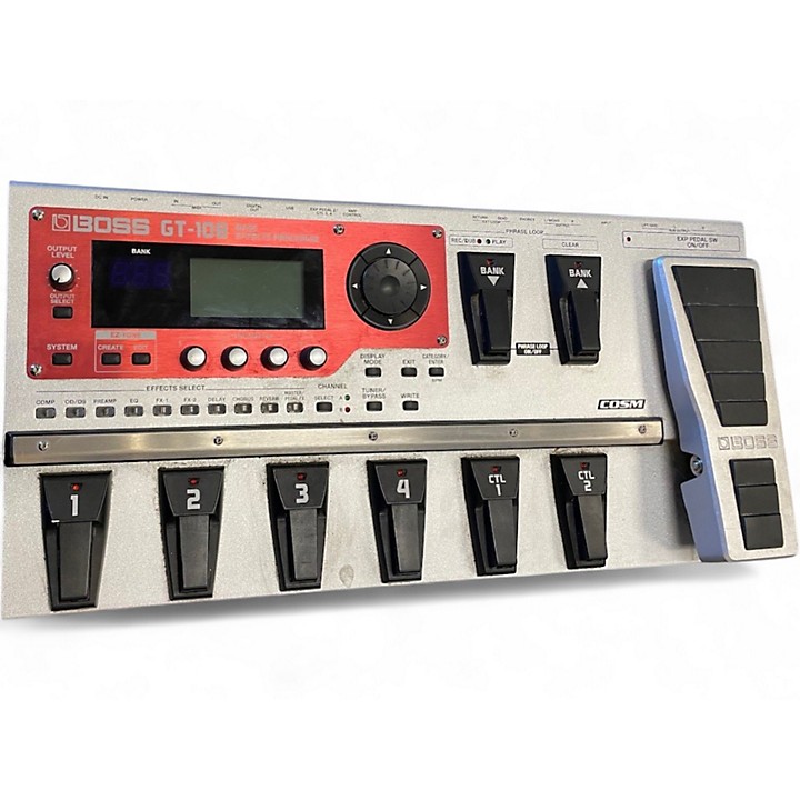 【中古美品】BOSS GT-10B ベースエフェクトプロセッサー Used BOSS GT10B Bass Bass Effect Pedal | Guitar Center