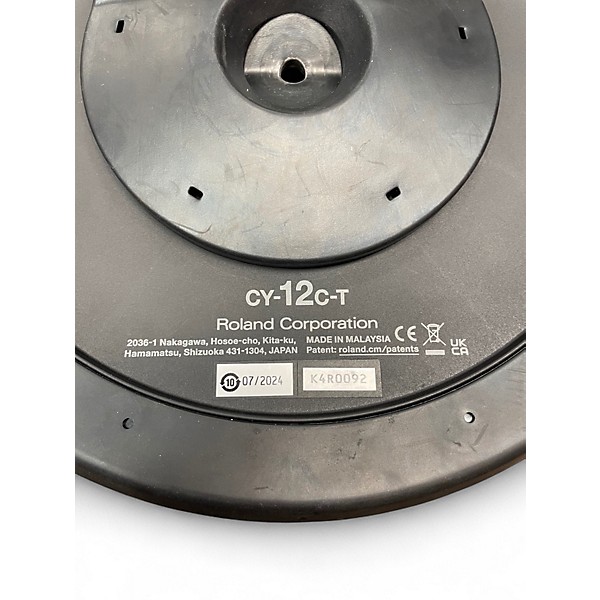 Roland CY-12C クラッシュ ① Amazon.com: Roland Thin Crash Cymbal (CY-12C-T) : Musical