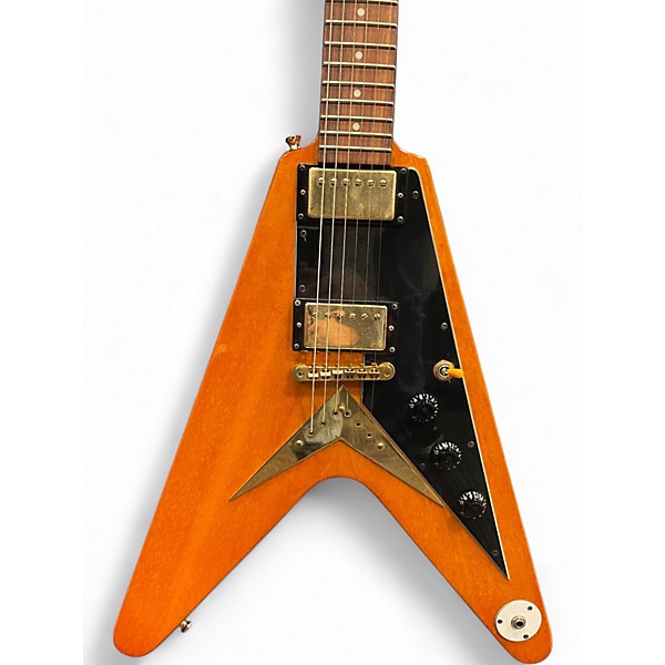 Used Epiphone Joe Bonamassa Signature '58 "Amos" Korina Flying V Korina Solid Body Electric Guitar