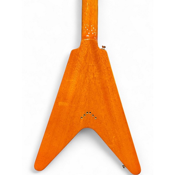 Used Epiphone Joe Bonamassa Signature '58 "Amos" Korina Flying V Korina Solid Body Electric Guitar