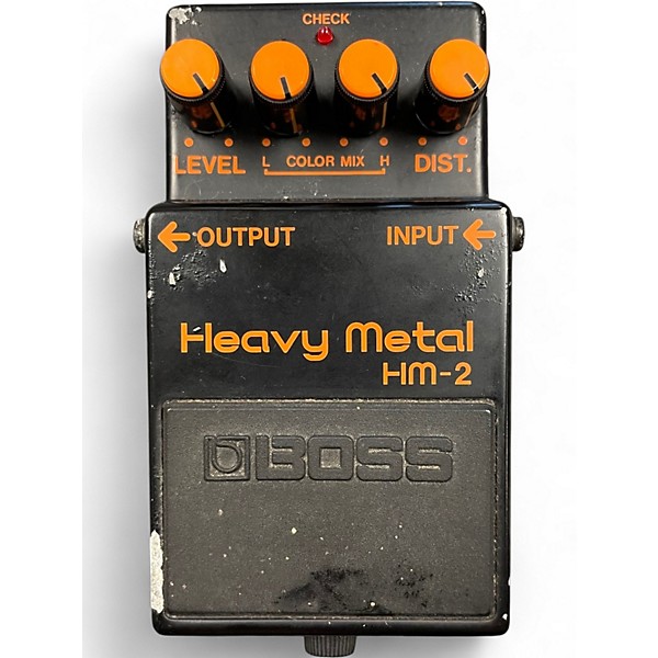 ギター BOSS Hm-2 Used BOSS HM2 Heavy Metal Black Label Japan Effect Pedal