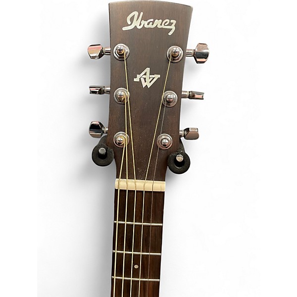 Used Ibanez AW54MINI-OPN Mahogany Acoustic Guitar