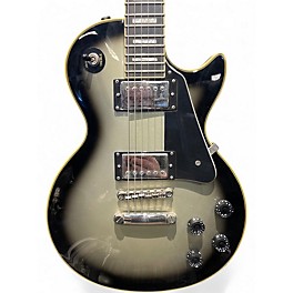 Used Epiphone Les Paul Custom Silverburst Solid Body Electric Guitar