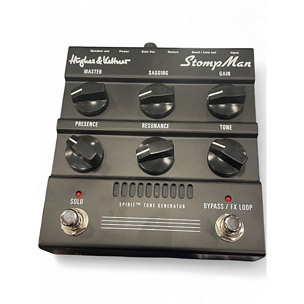 ギター Hughes & Kettner StompMan Hughes & Kettner unveils ultra-compact StompMan pedal amp