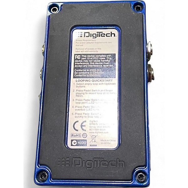 Used Digitech JamMan SOLO XT Pedal